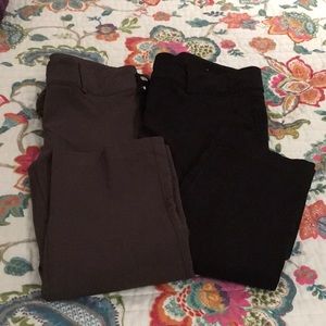 Maurice’s I am Smart cropped pants bundle 7/8